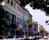 Row of historic homes in Charleston SC