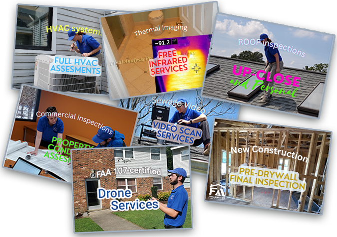 Inspection types collage