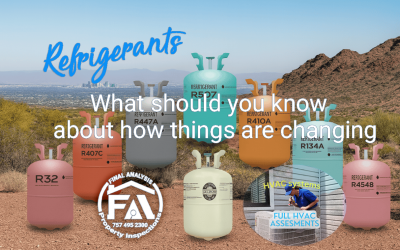 The Changing Refrigerants in Household AC and Heat Pump Systems